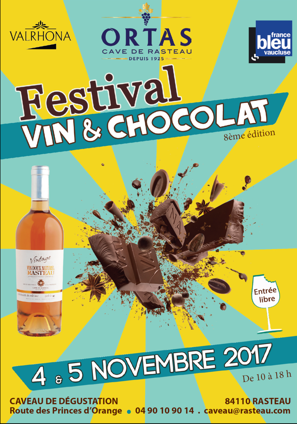 Les Tamaris Festival Vin et Chocolat